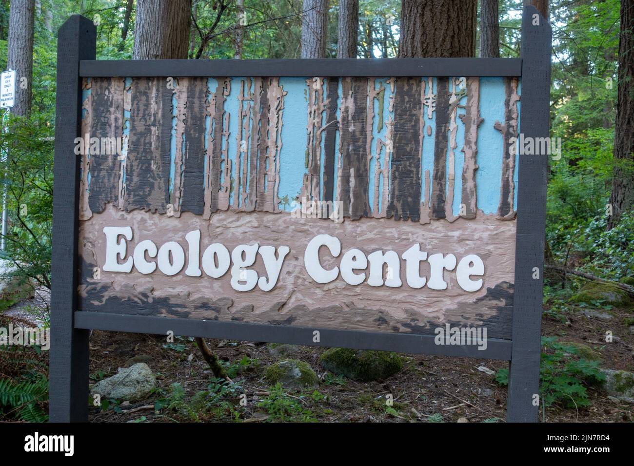 Ecology Centre Lynn Valley Canyon Park Stock Photo Alamy