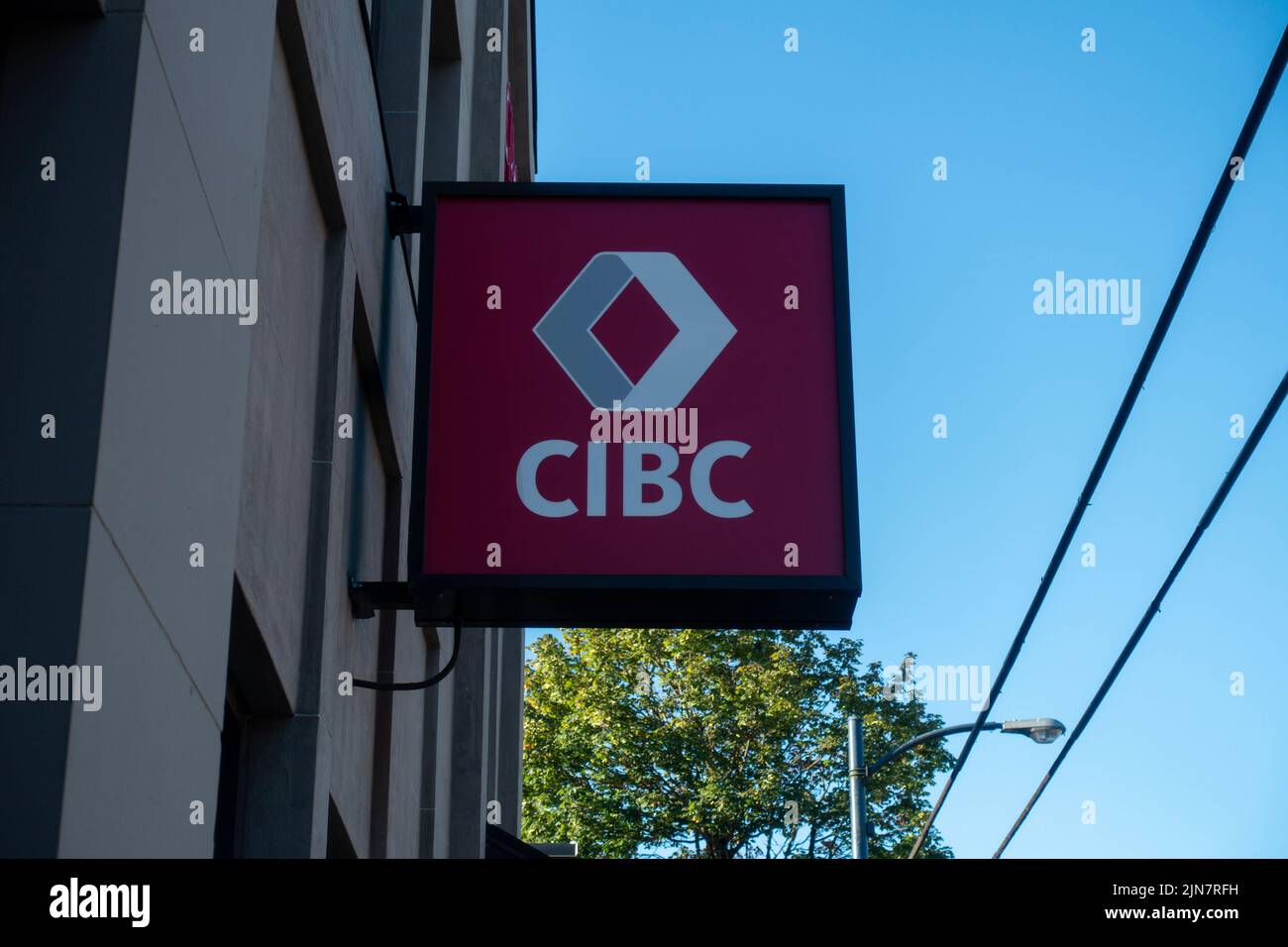 CIBC Bank Logo Stock Photo