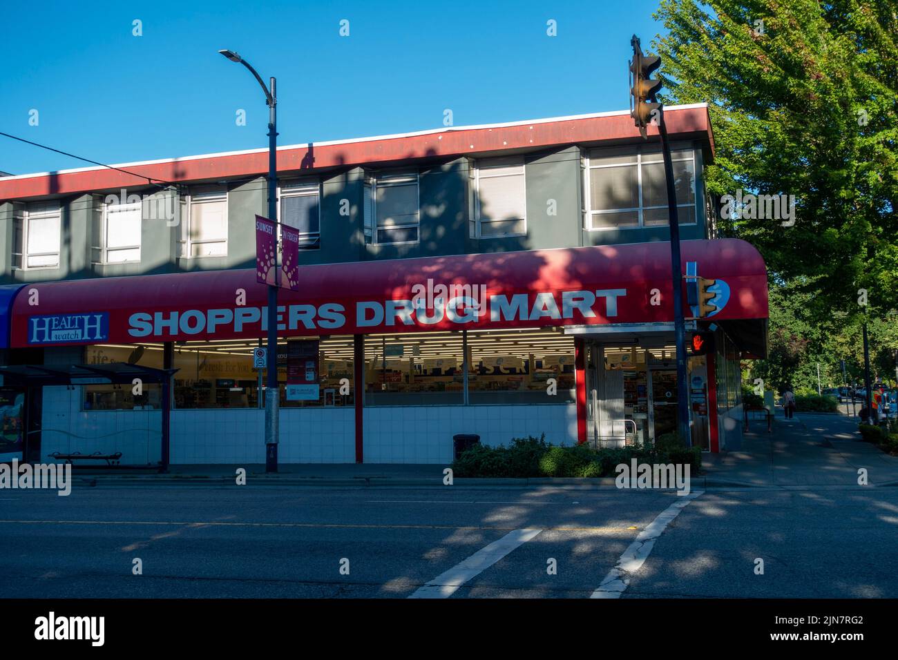 Shoppers Drug Mart Store in Vancouver Stock Photo Alamy