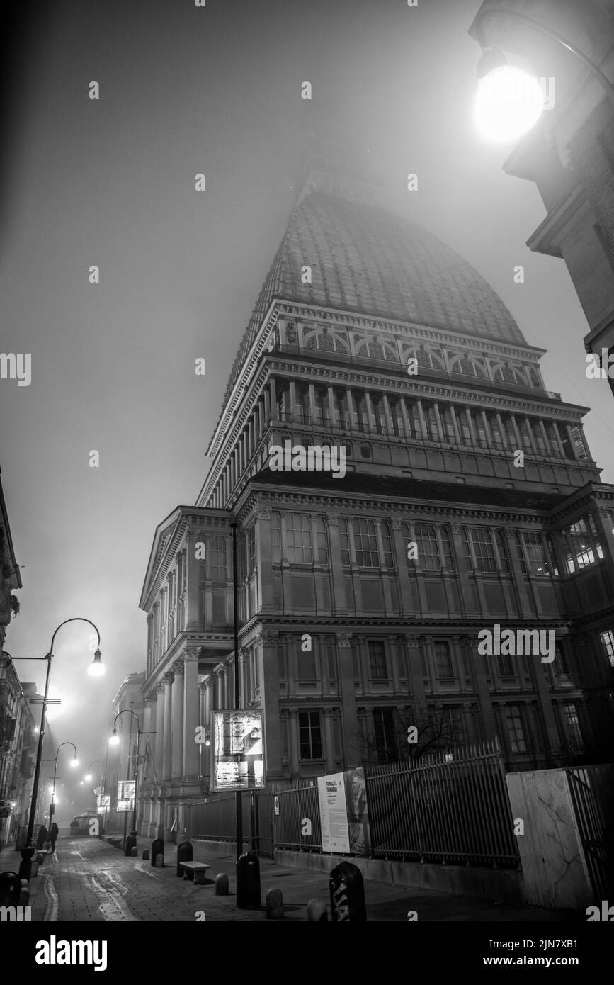 The Mole Antonelliana at night Stock Photo Alamy