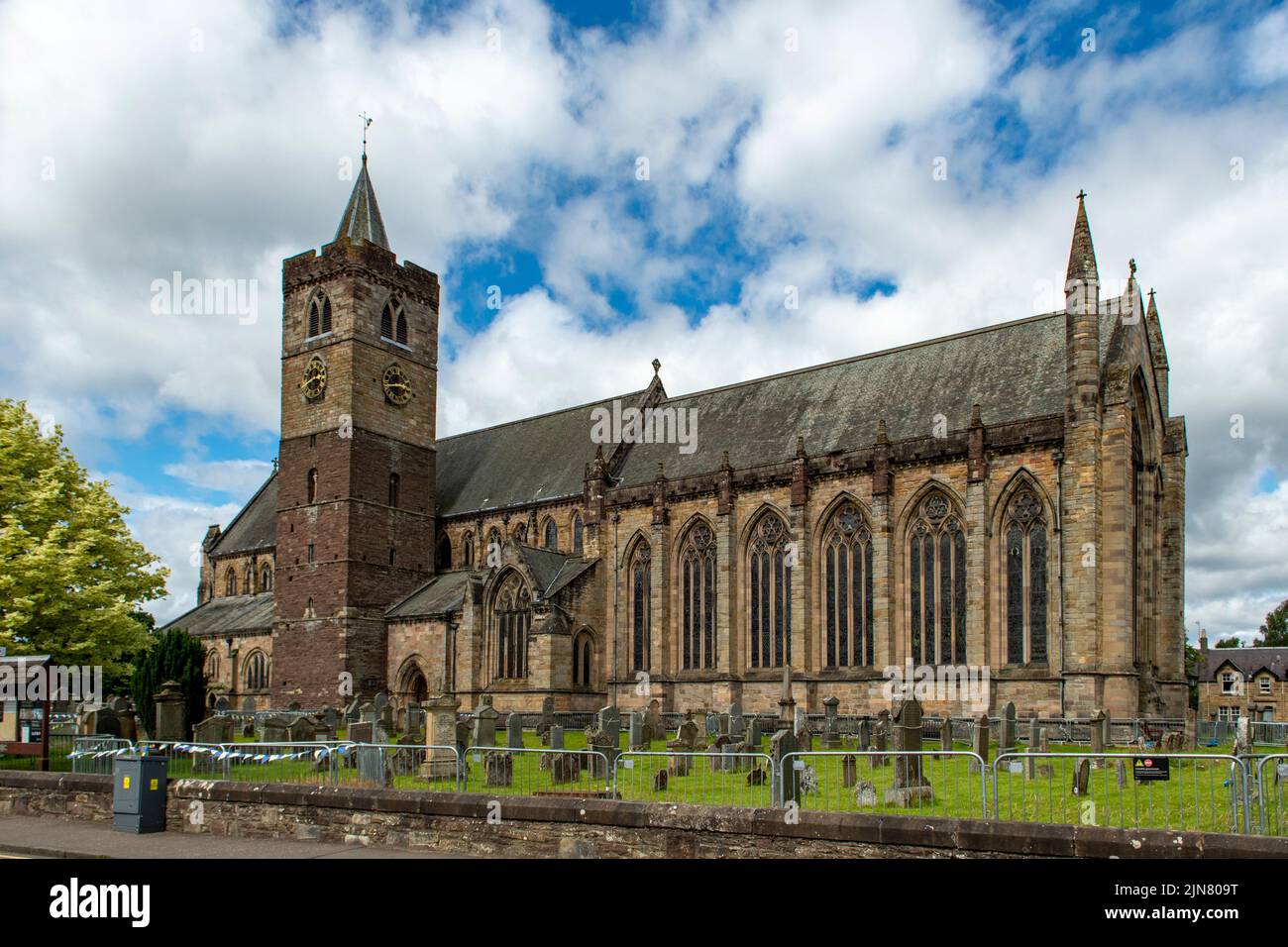 Dunblane Cathedral, Dunblane, Perthshire, Scotland Stock Photo