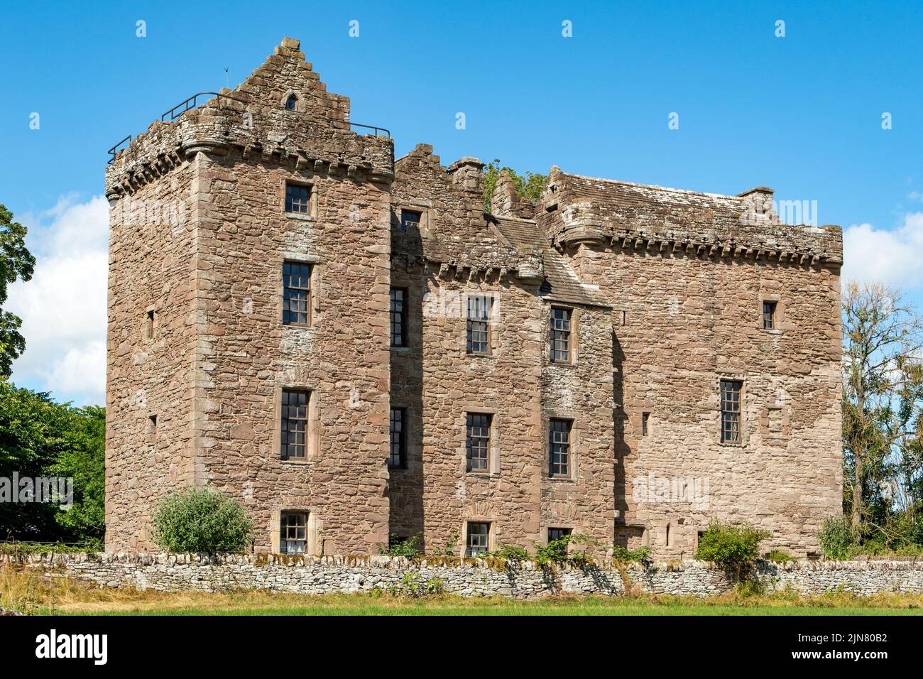 Huntingtower Castle, Perth, Perthshire, Scotland Stock Photo