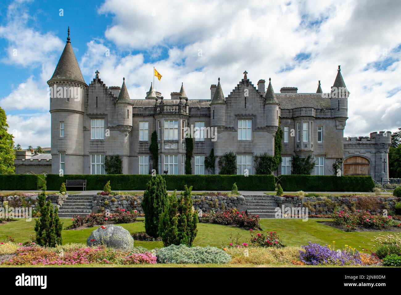 Balmoral Castle, Ballater, Aberdeenshire, Scotland Stock Photo