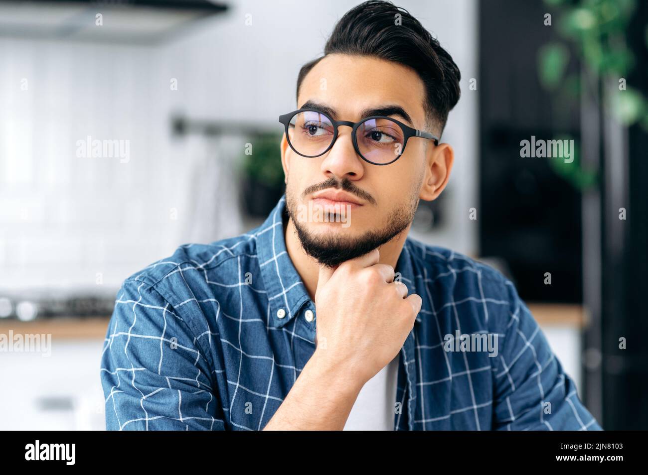Photo of young indian man hi-res stock photography and images - Alamy