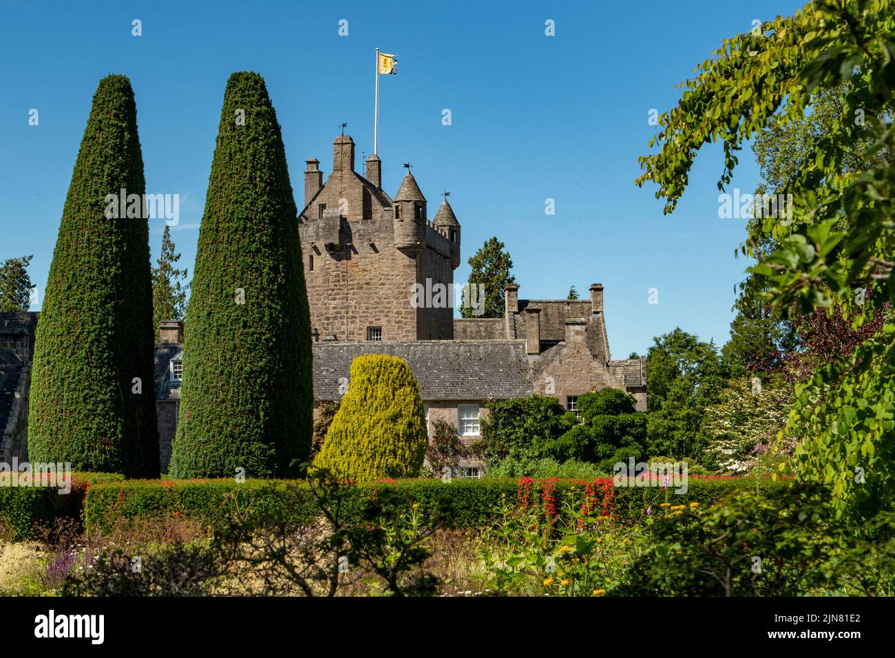 Cawdor Castle, Cawdor, Highland, Scotland Stock Photo