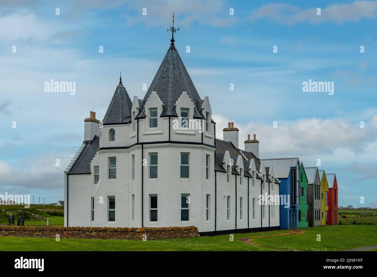 The Inn at John o'Groats, Caithness, Scotland Stock Photo