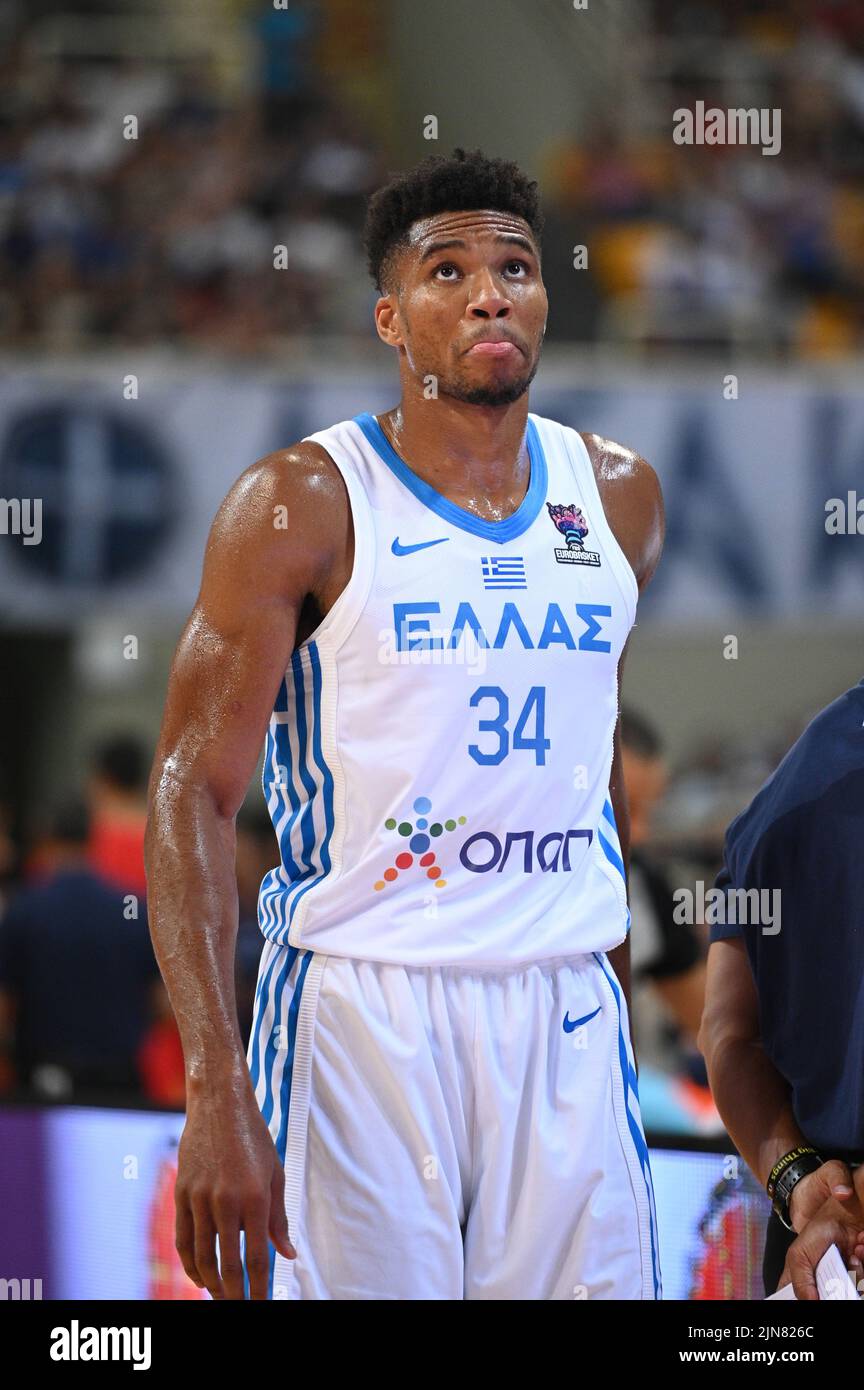 Athens, Lombardy, Greece. 9th Aug, 2022. GIANNIS ANTETOKOUNMPO 34 of
