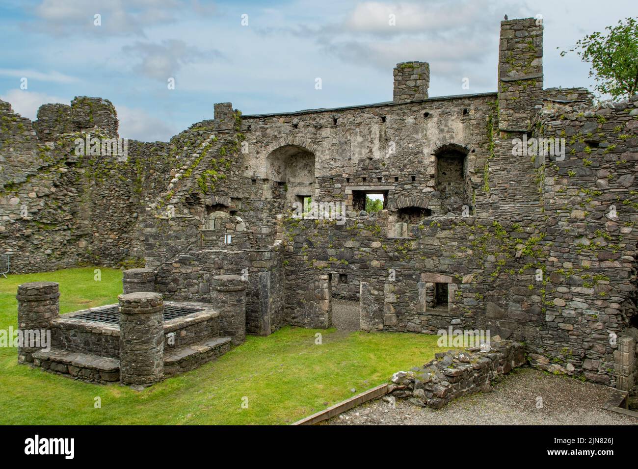 Dunstaffnage Castle, Dunbeg, Argyll, Scotland Stock Photo