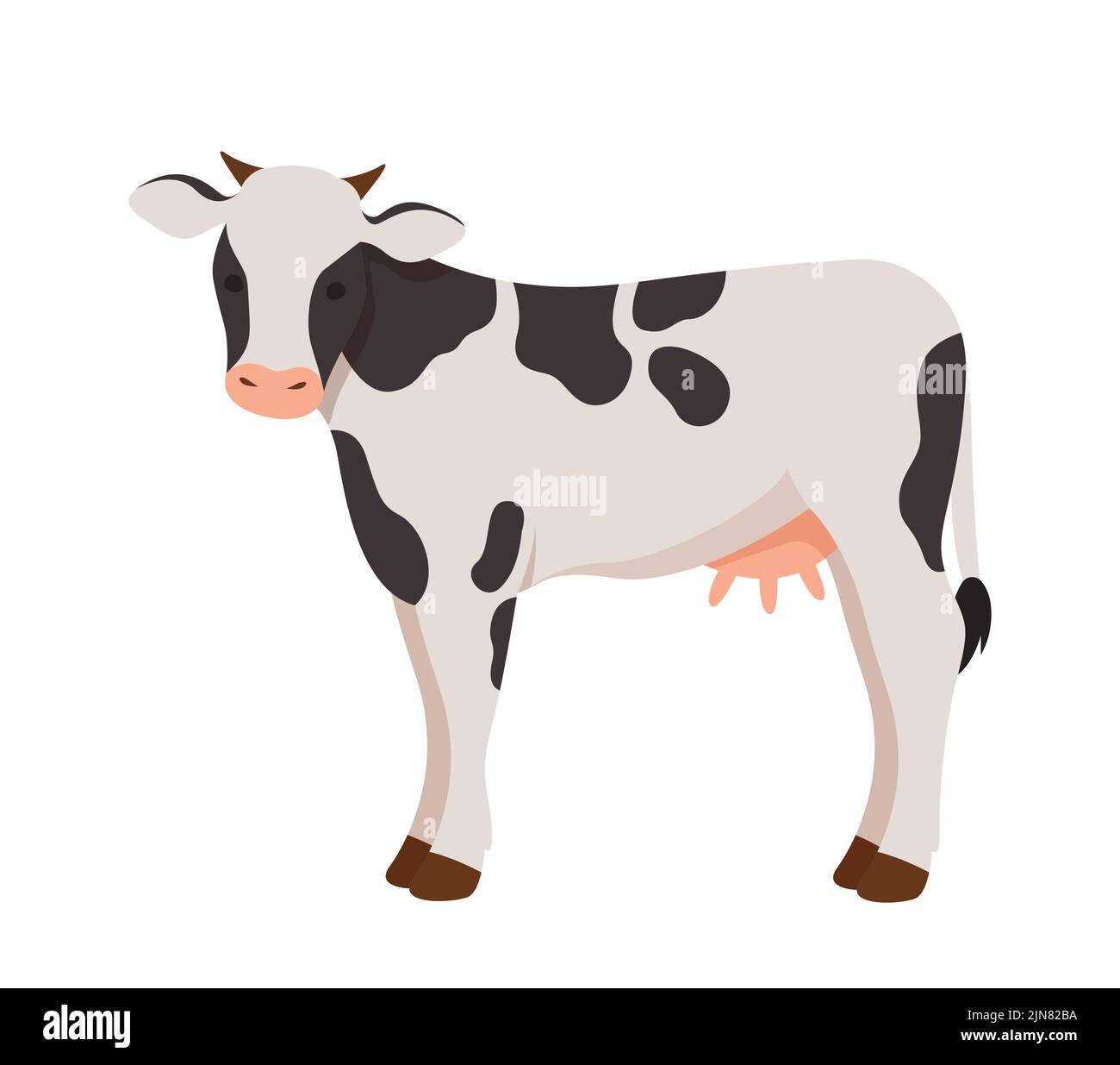 Seamless Pattern With Cute Cow Print For Baby Vector Print With Baby Cow  Stock Illustration - Download Image Now - iStock