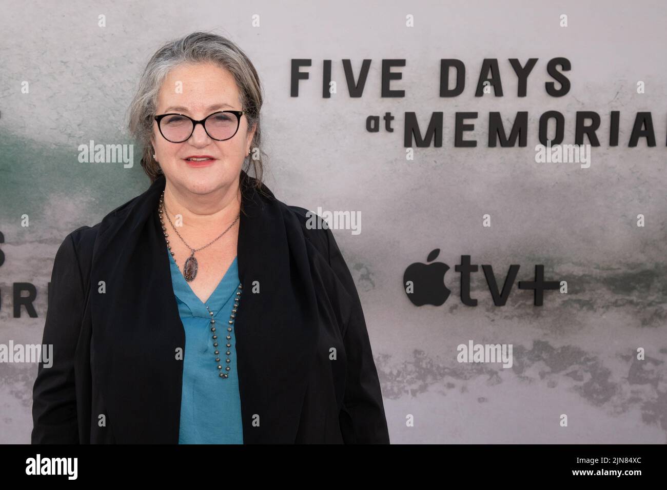August 8, 2022, Hollywood, Calidornia, USA: Wendey Stanzler attends the Apple TV+ Limited Series â€œFive Days at Memorialâ (Credit Image: © Billy Bennight/ZUMA Press Wire) Stock Photo