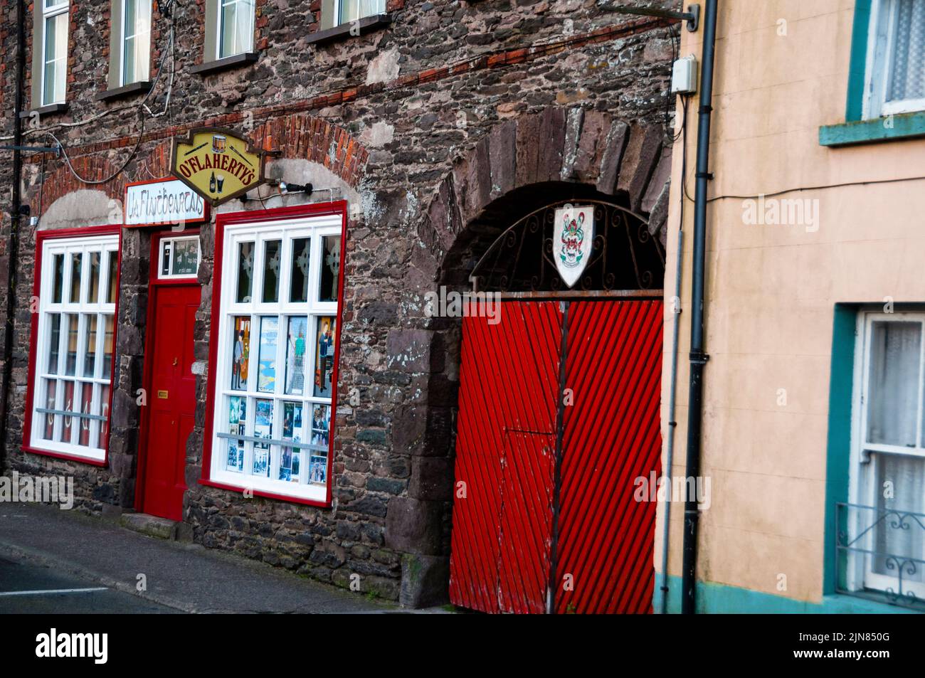 O' Flaherty's Pub on Bridge Street in Dingle, Ireland is known for its