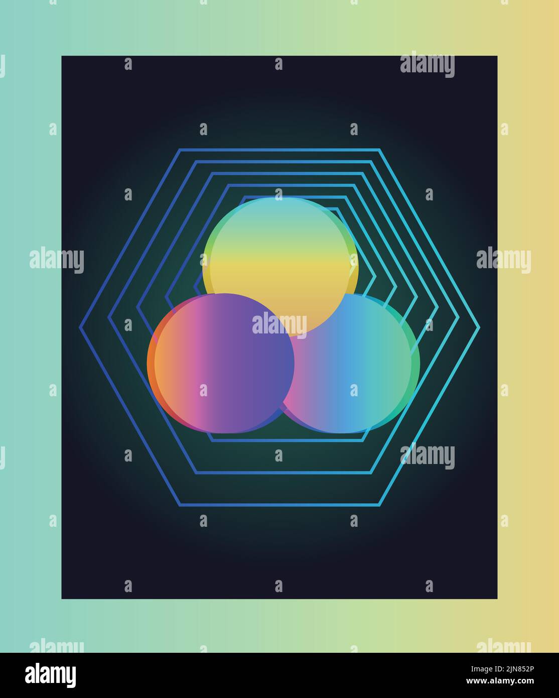 Neon abstract grid Stock Vector Image & Art - Alamy