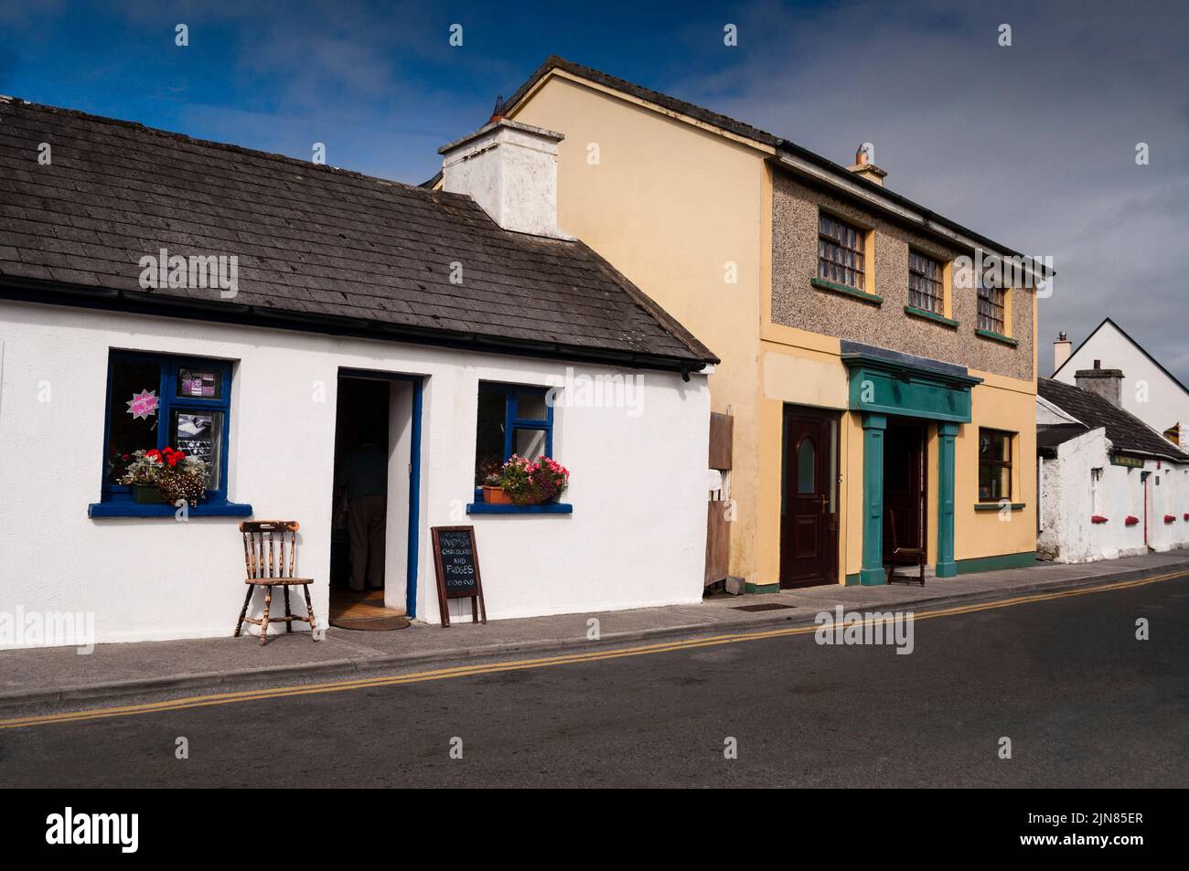 Doolin is the traditional music capital of Ireland. Stock Photo