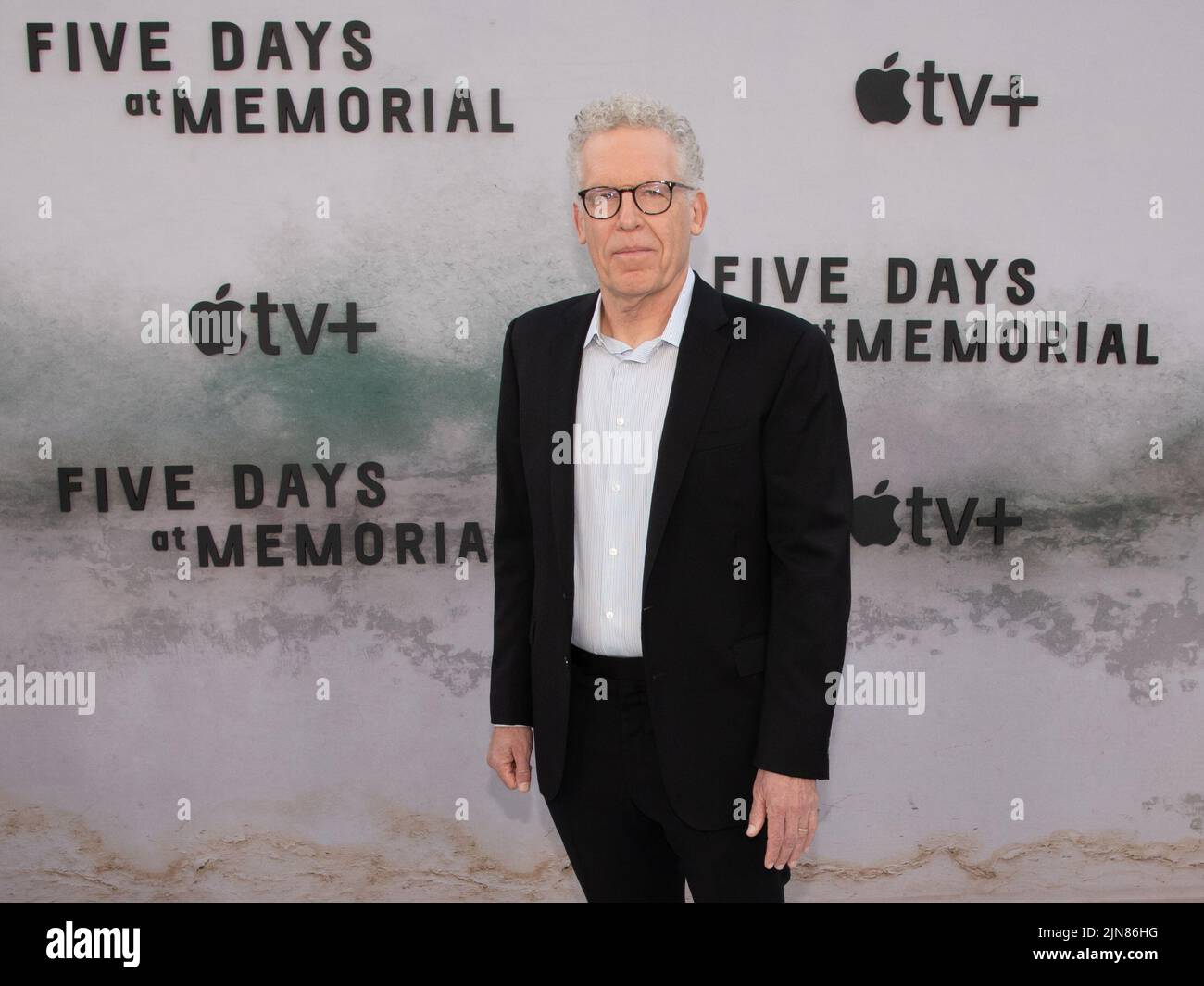 August 8, 2022, Hollywood, Calidornia, USA: Carlton Cuse attends the Apple TV+ Limited Series â€œFive Days at Memorialâ (Credit Image: © Billy Bennight/ZUMA Press Wire) Stock Photo