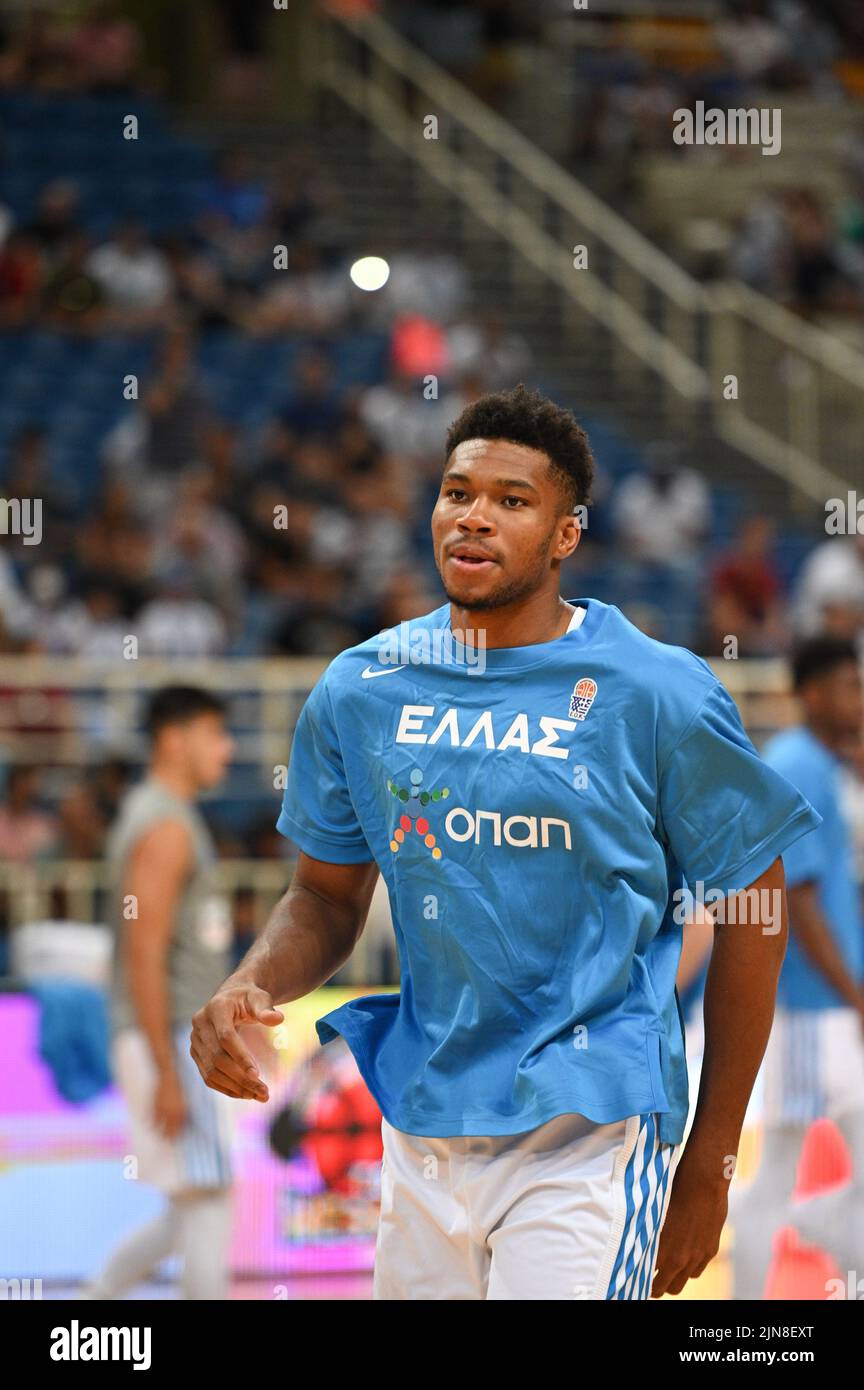 August 9, 2022, Athens, Greece GIANNIS ANTETOKOUNMPO 34 of Greek