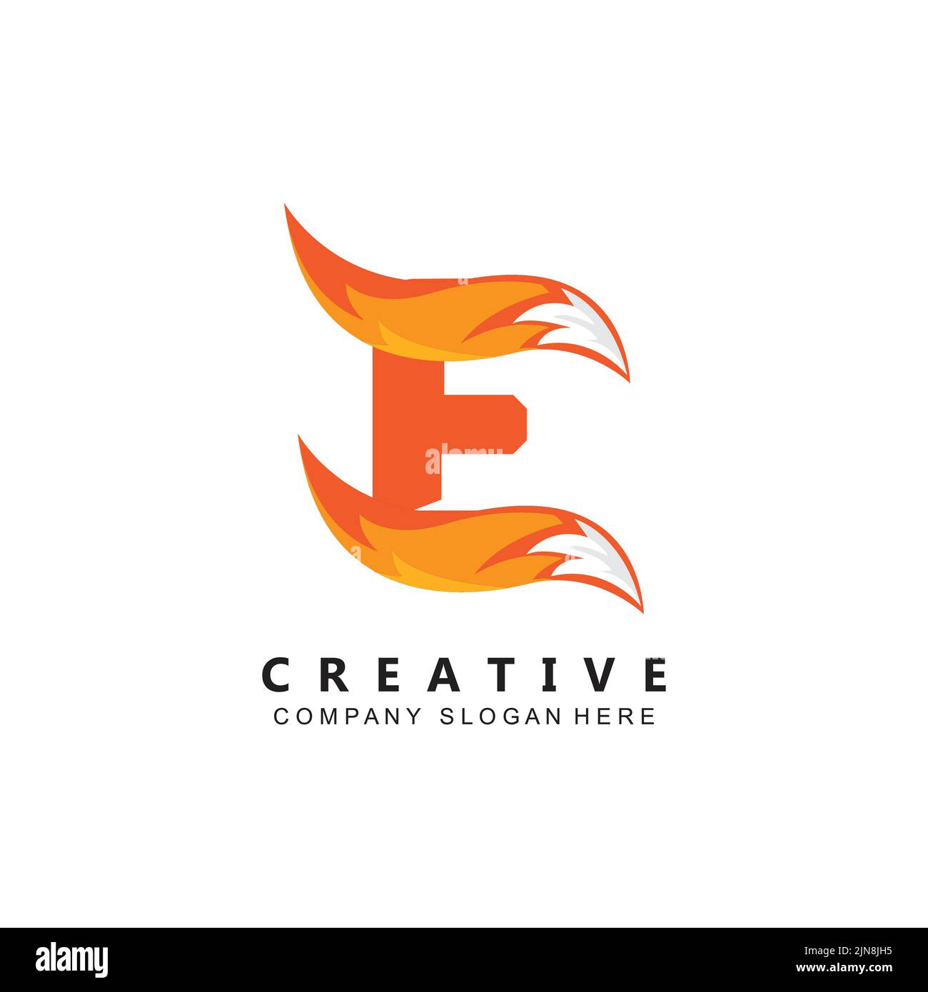 letter E logo vector with gradient color, icon concept Stock Vector ...