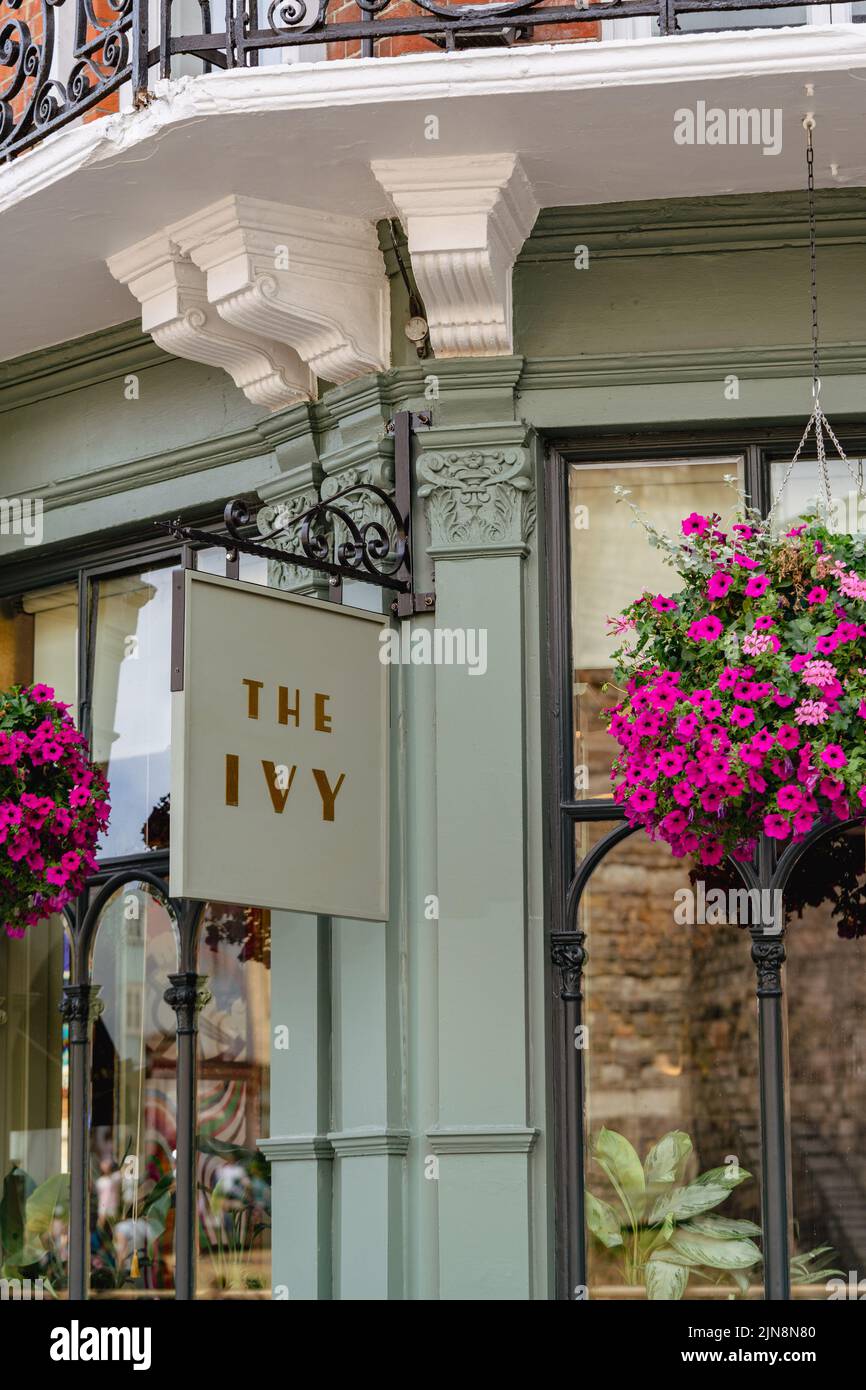 The Ivy Restaurant in Windsor Stock Photo