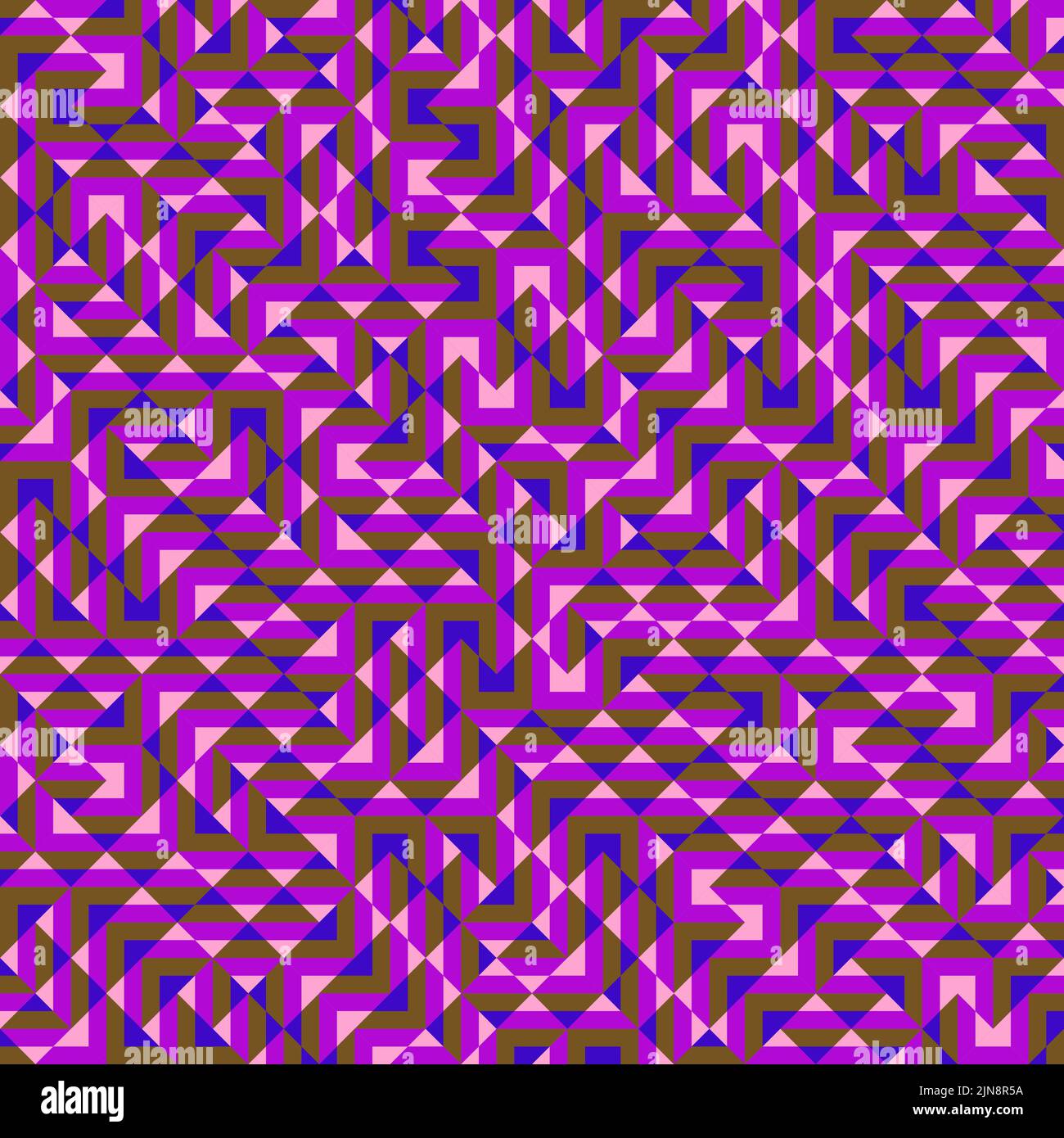 Colorised Rhombuses tiles tessellation pattern illustration Stock ...