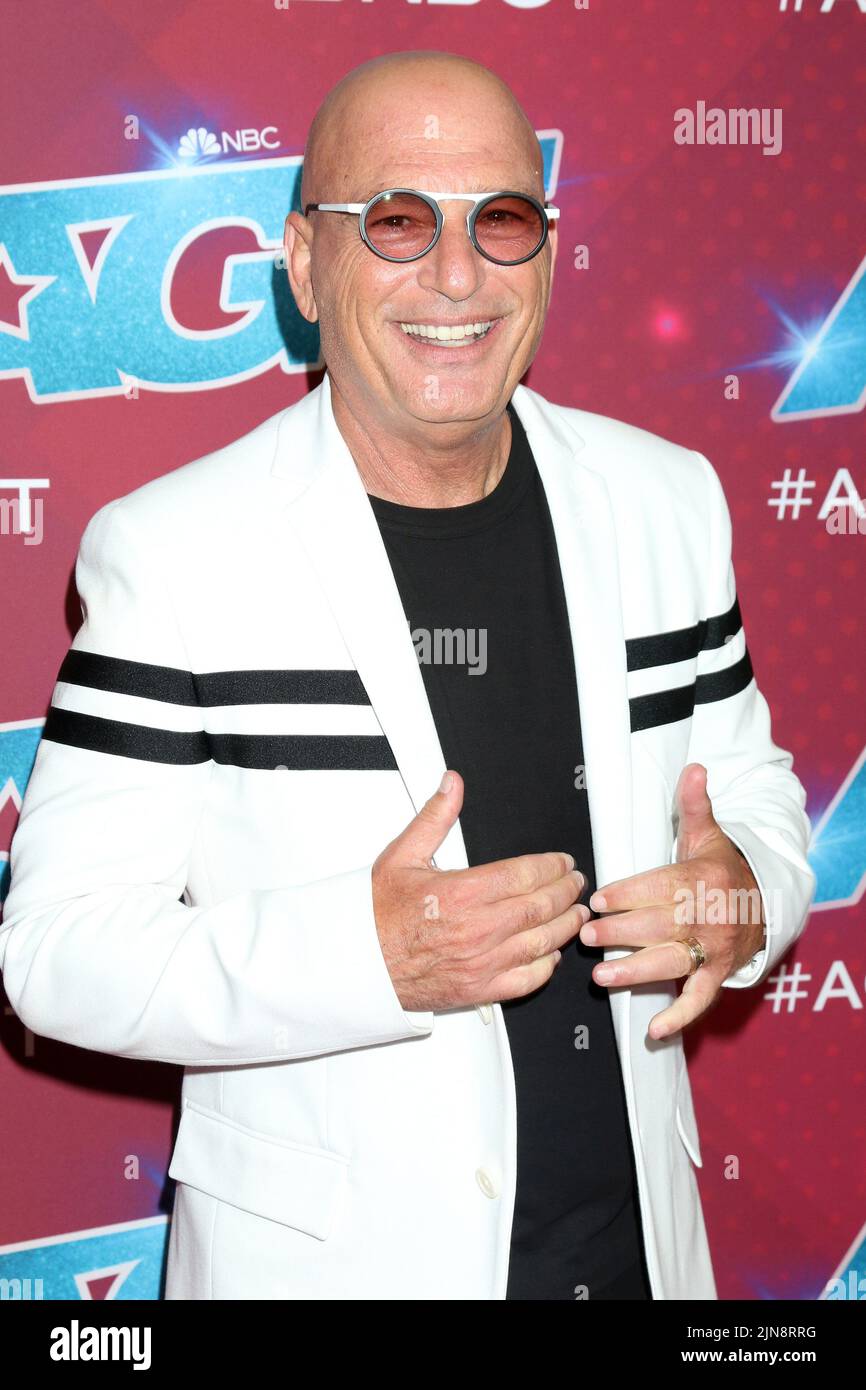 August 9, 2022, Pasadena, CA, USA: LOS ANGELES - AUG 9:  Howie Mandel at the America's Got Talent Season 17 - Live Show Red Carpet  at the Pasadena Sheraton Hotel on August 9, 2022 in Pasadena, CA (Credit Image: © Kay Blake/ZUMA Press Wire) Stock Photo