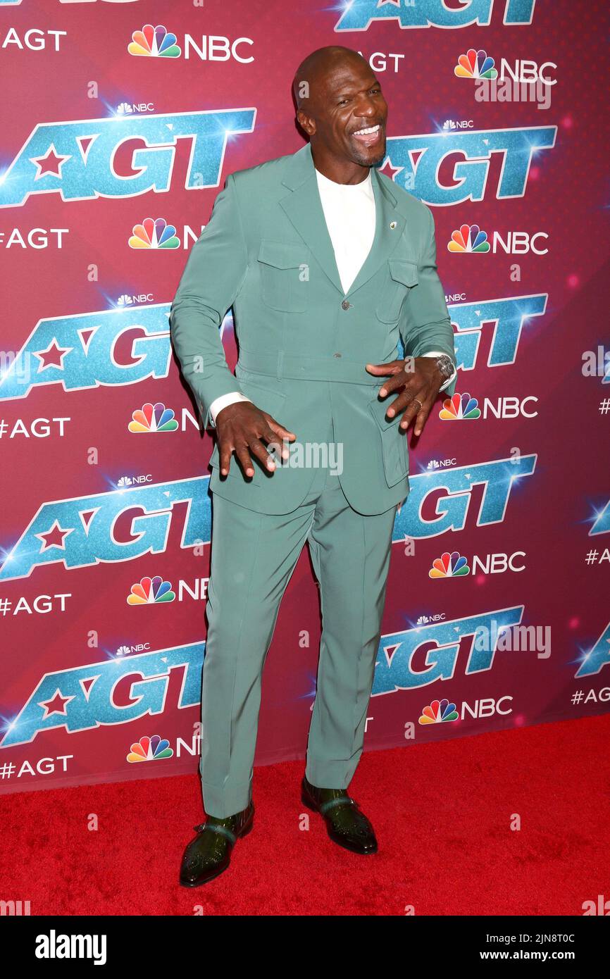 August 9, 2022, Pasadena, CA, USA: LOS ANGELES - AUG 9:  Terry Crews at the America's Got Talent Season 17 - Live Show Red Carpet  at the Pasadena Sheraton Hotel on August 9, 2022 in Pasadena, CA (Credit Image: © Kay Blake/ZUMA Press Wire) Stock Photo