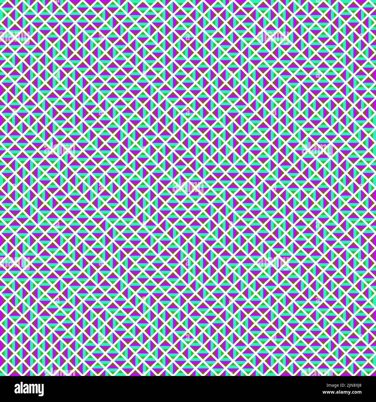 Colorised Rhombuses tiles tessellation pattern illustration Stock ...