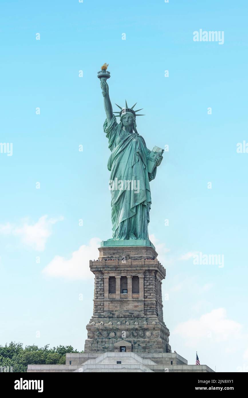 Statue of Liberty in New York Stock Photo
