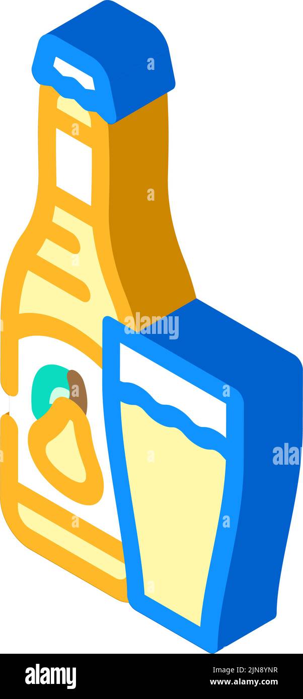 pear cider isometric icon vector illustration Stock Vector Image & Art ...