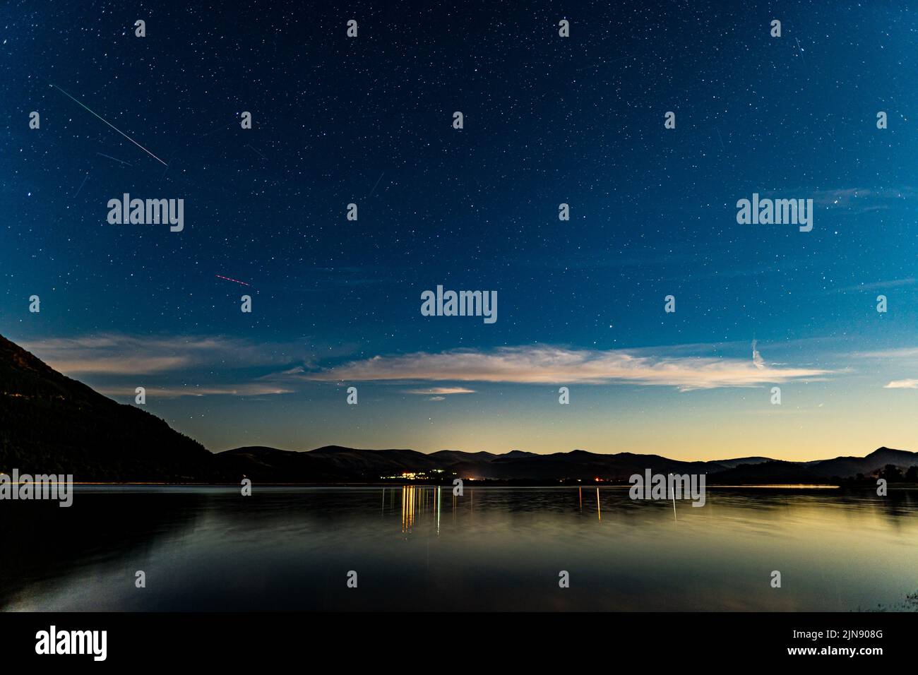 Perseids landscape hi-res stock photography and images - Alamy