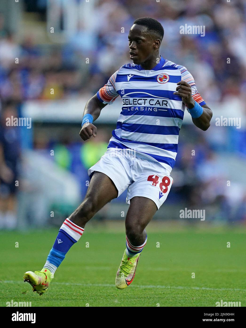 Reading's Basil Tuma during the Carabao Cup, first round match at the Select Car Leasing Stadium, Reading. Picture date: Tuesday August 9, 2022. Stock Photo