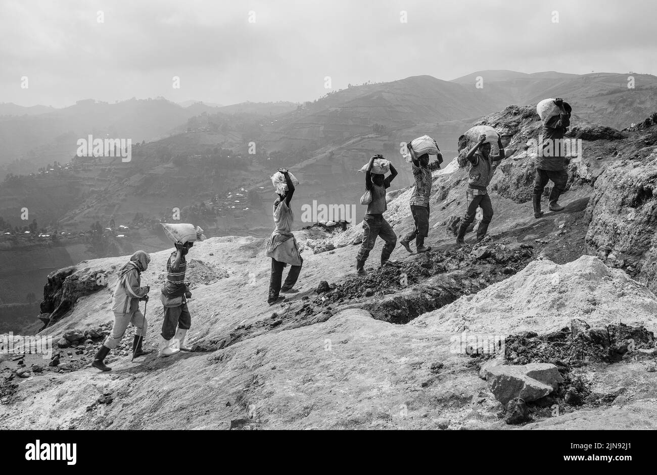 Congo Mining Miners At Work In Democratic Republic Of Congo Mining In