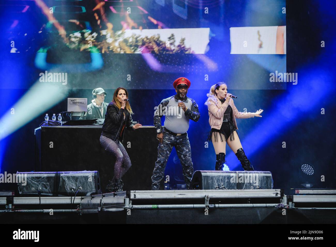 Flumserberg, Switzerland. 29th, July 2022. The German Eurodance group ...