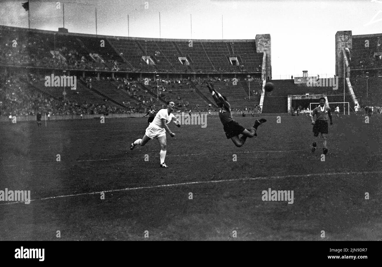HandballWeltmeisterschaft 1955 in Berlin. Spiel Deutschland Portugal
