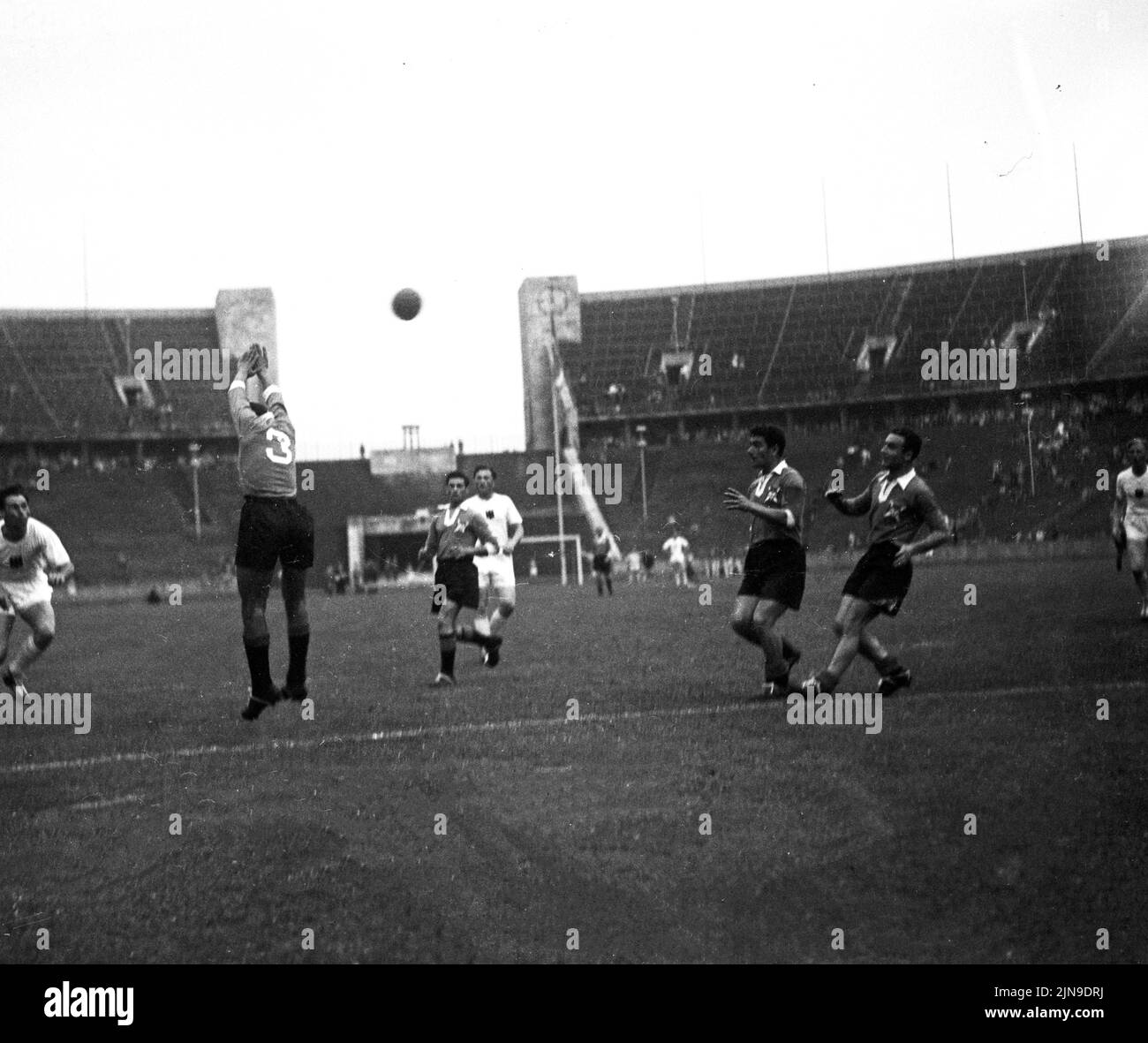 HandballWeltmeisterschaft 1955 in Berlin. Spiel Deutschland Portugal