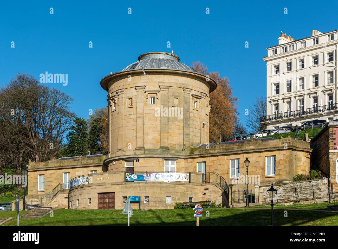 The Rotunda Museum on Valley Road in Scarborough Stock Photo