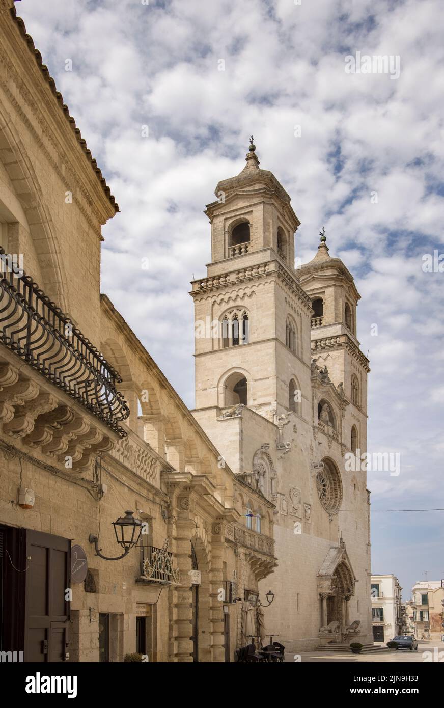 typical streets in matera a unesco world heritage town in puglia italy Stock Photo