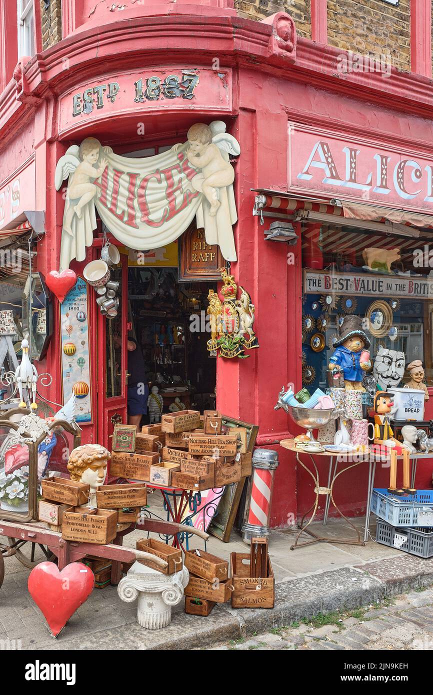Alice's Antiques Paddington film movie location Stock Photo
