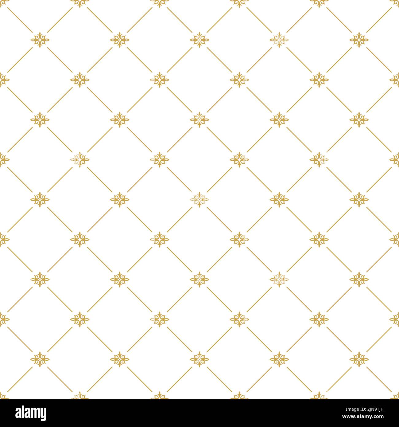 Seamless geometric pattern of diagonal lines and elements of oriental ...