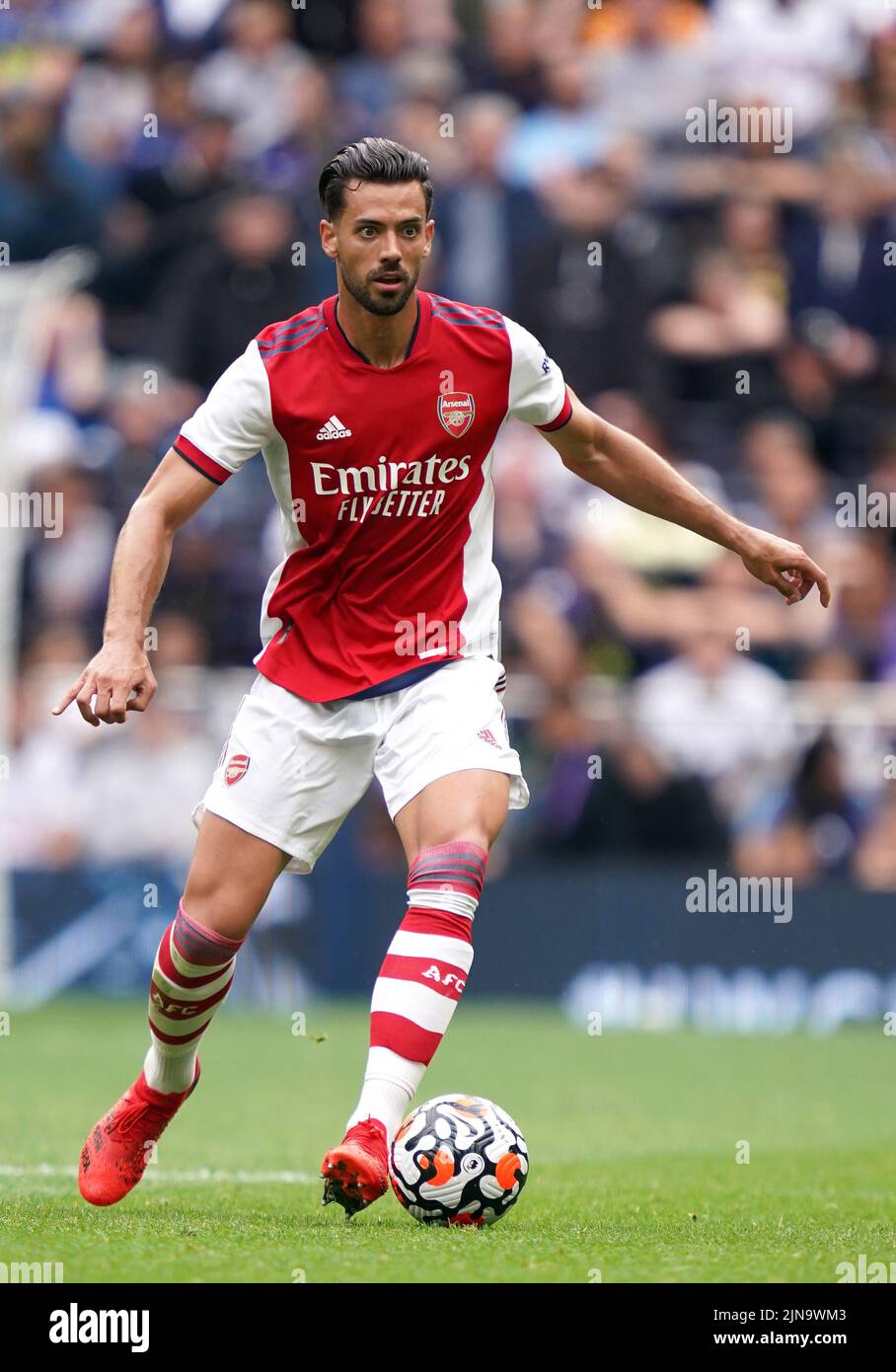 File photo dated 08-08-2021 of Arsenal's Pablo Mari who has landed in Italy to complete a loan move from Arsenal to Monza. Issue date: Wednesday August 10, 2022. Stock Photo
