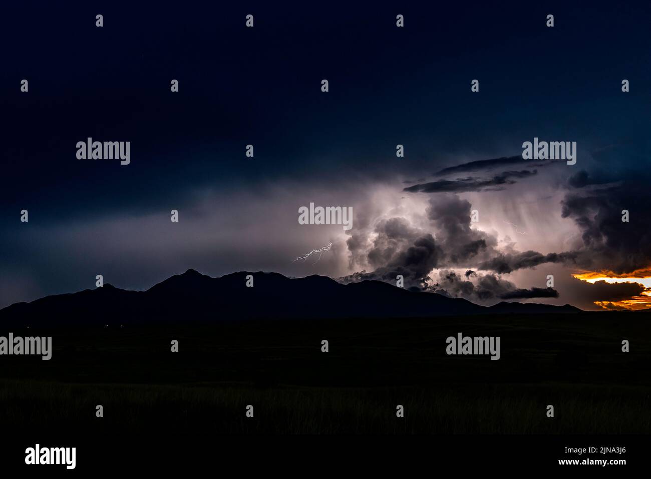 Monsoon season in Southern Arizona USA Stock Photo Alamy