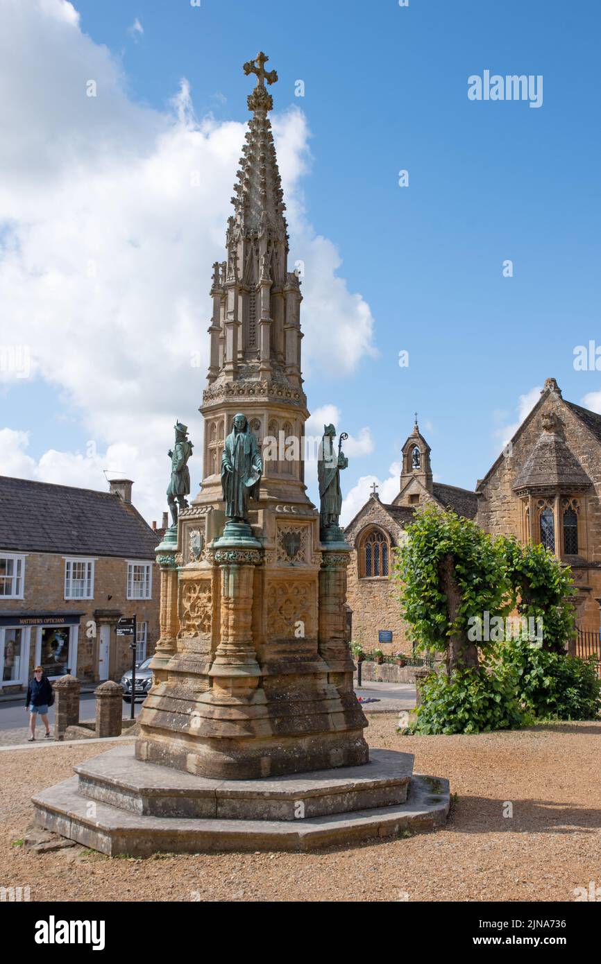 The Digby memorial in the Abbey Close Sherborne Stock Photo