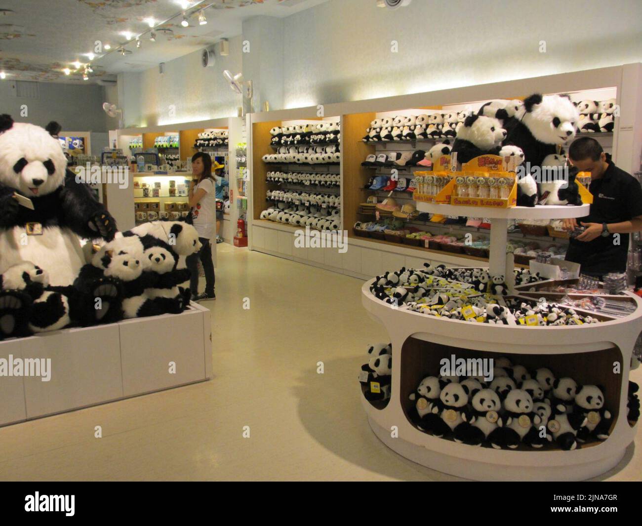 Pando Hall Taipei Zoo Panda Hall souvenir shop 20130707 Stock Photo - Alamy