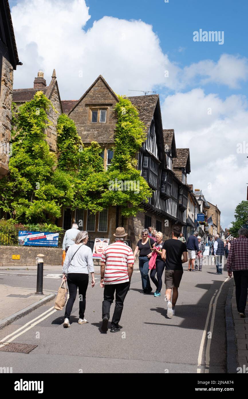 Cheap Street Sherborne, Dorset Stock Photo Alamy