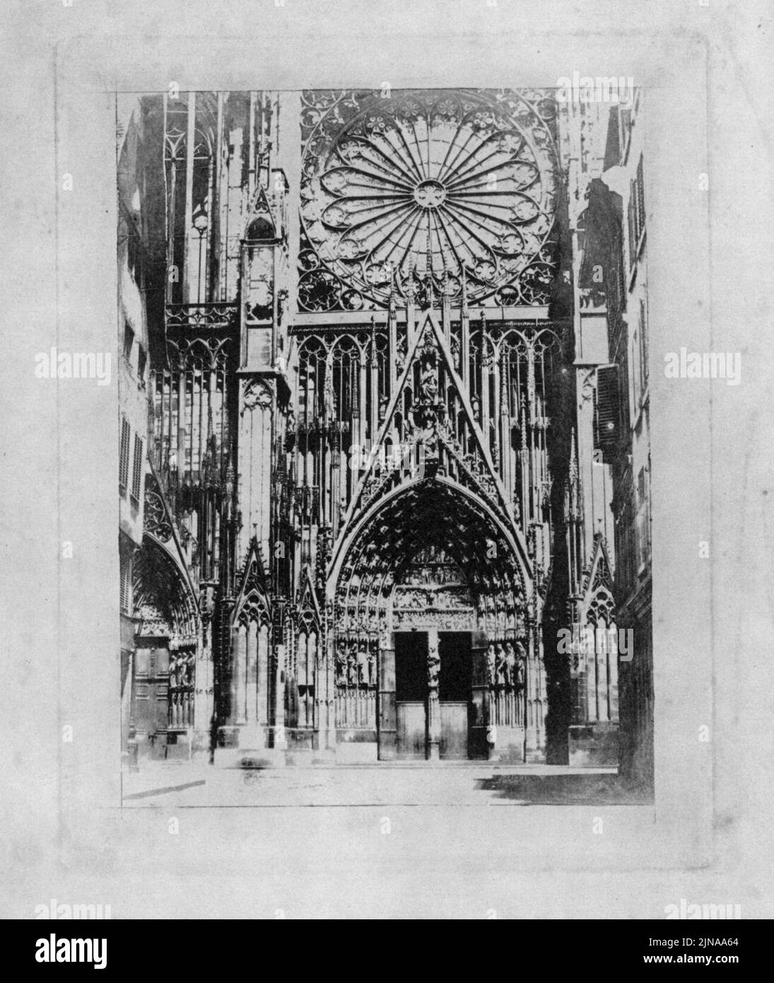 Talbot, William Henry Fox - Das Straßburger Münster Stock Photo