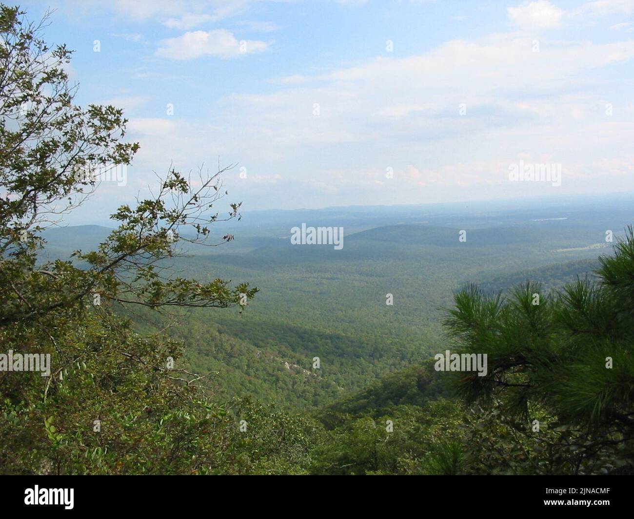 Talimena Scenic Drive The Ouachita National Forest Stock Photo Alamy