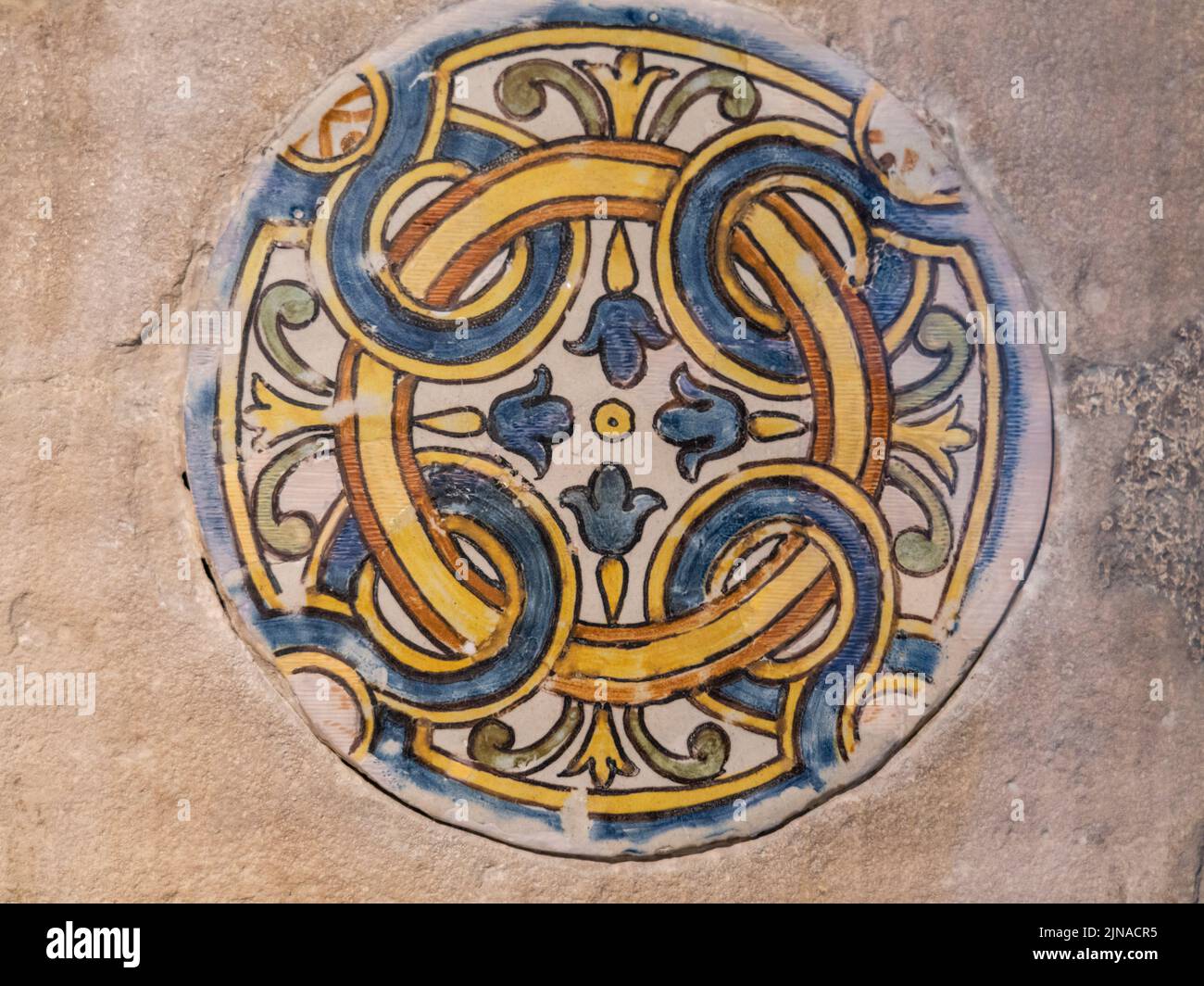 tile, 1590, consulate of the sea, Museu de Mallorca, Palma, Majorca