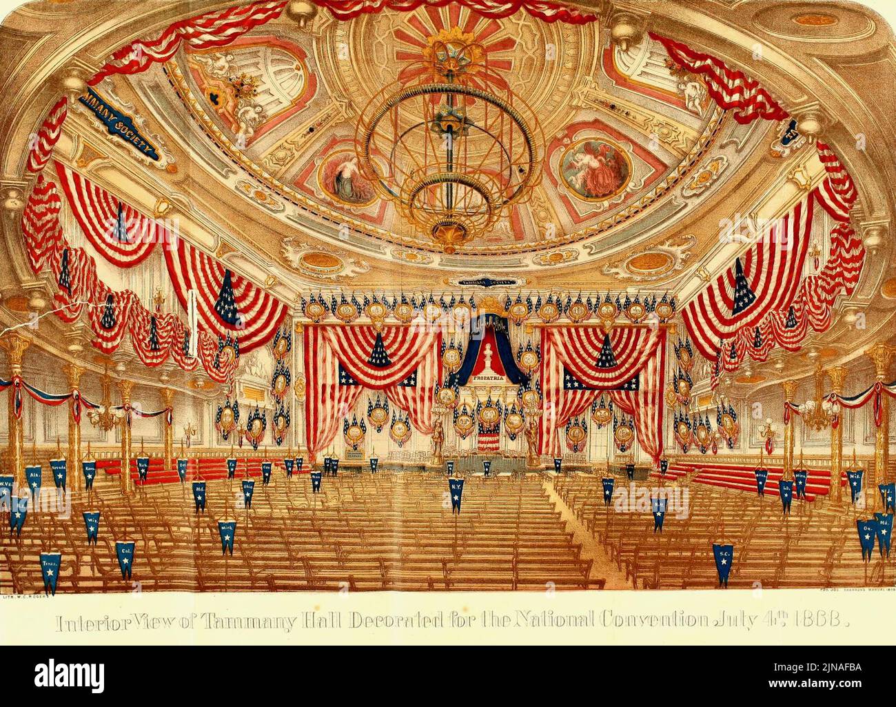 Tammany hall, new york hi-res stock photography and images - Alamy