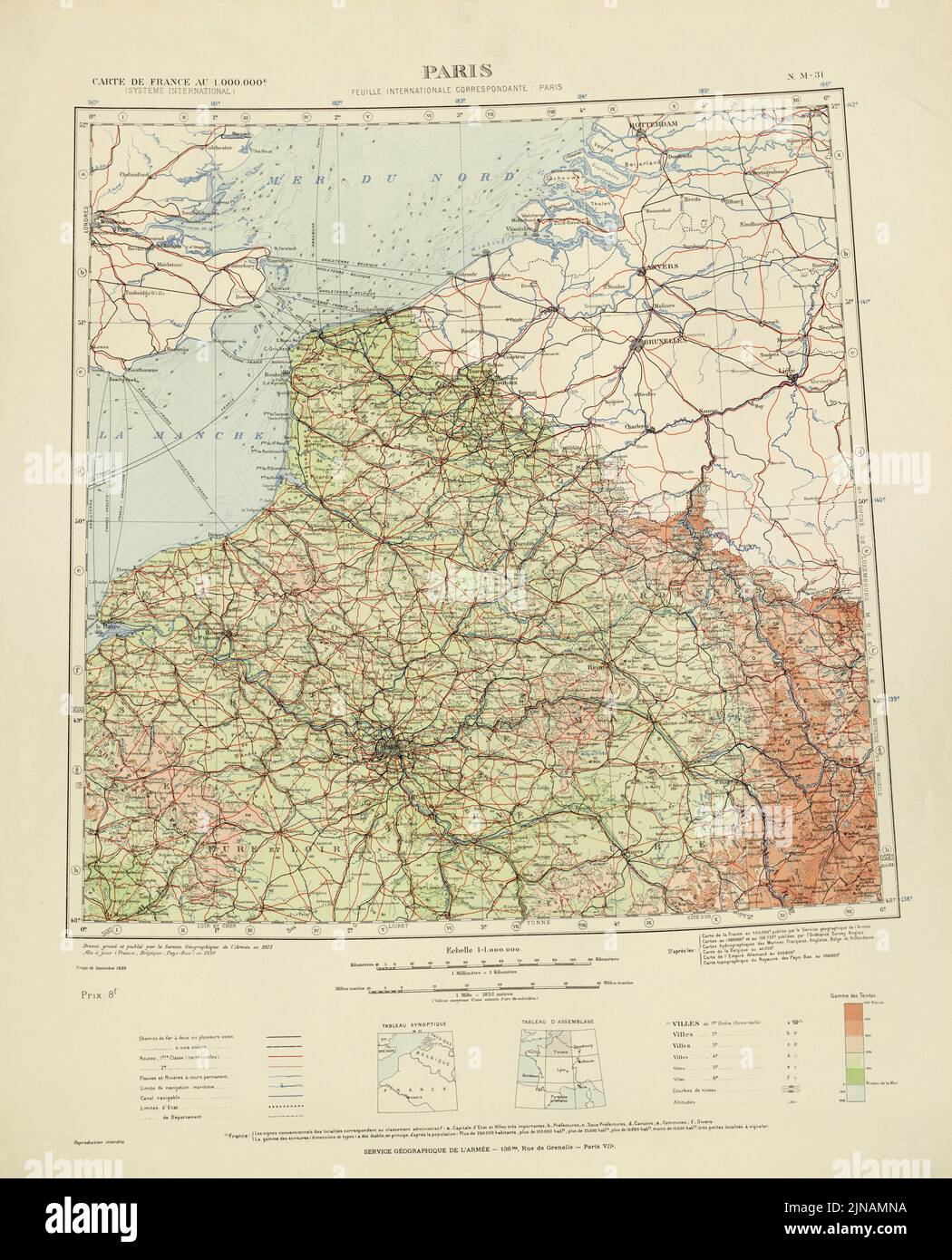 Historical Map of France