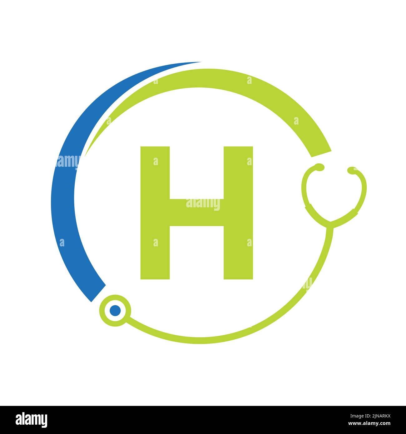 Healthcare Symbol Doctor and Medical Logo on Letter H Template. Doctors