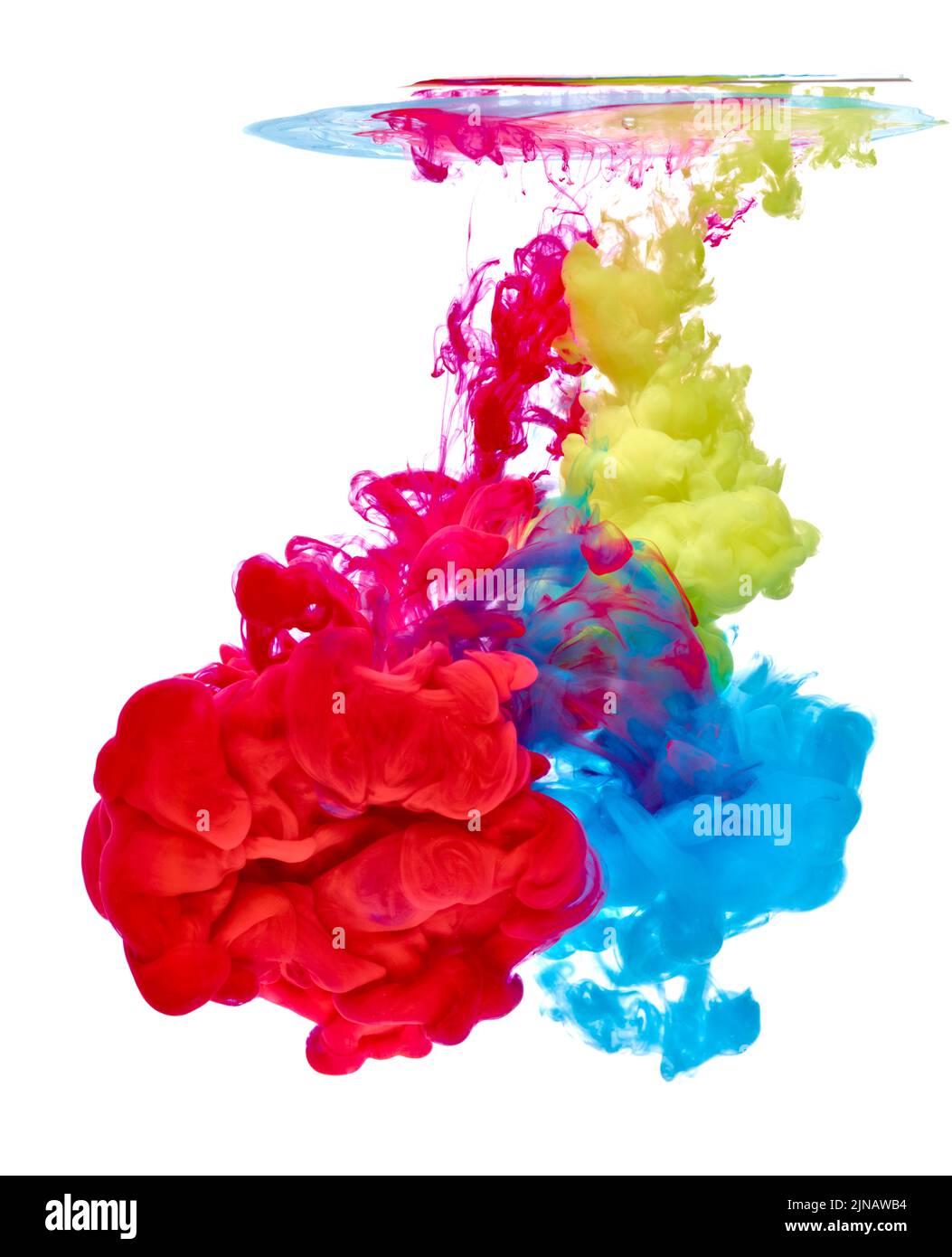 paint in water color liquid Stock Photo Alamy