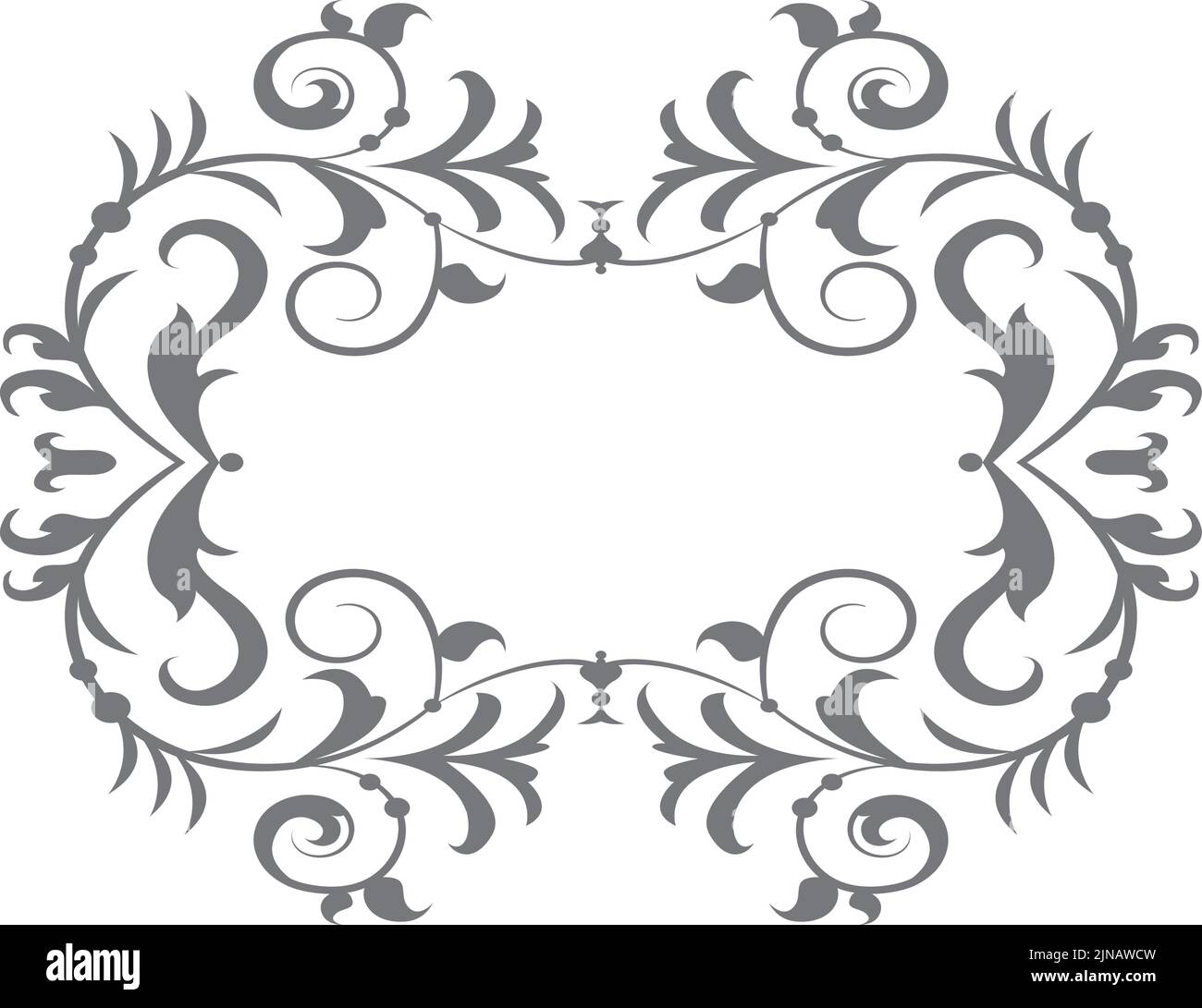 Calligraphic border hires stock photography and images Alamy